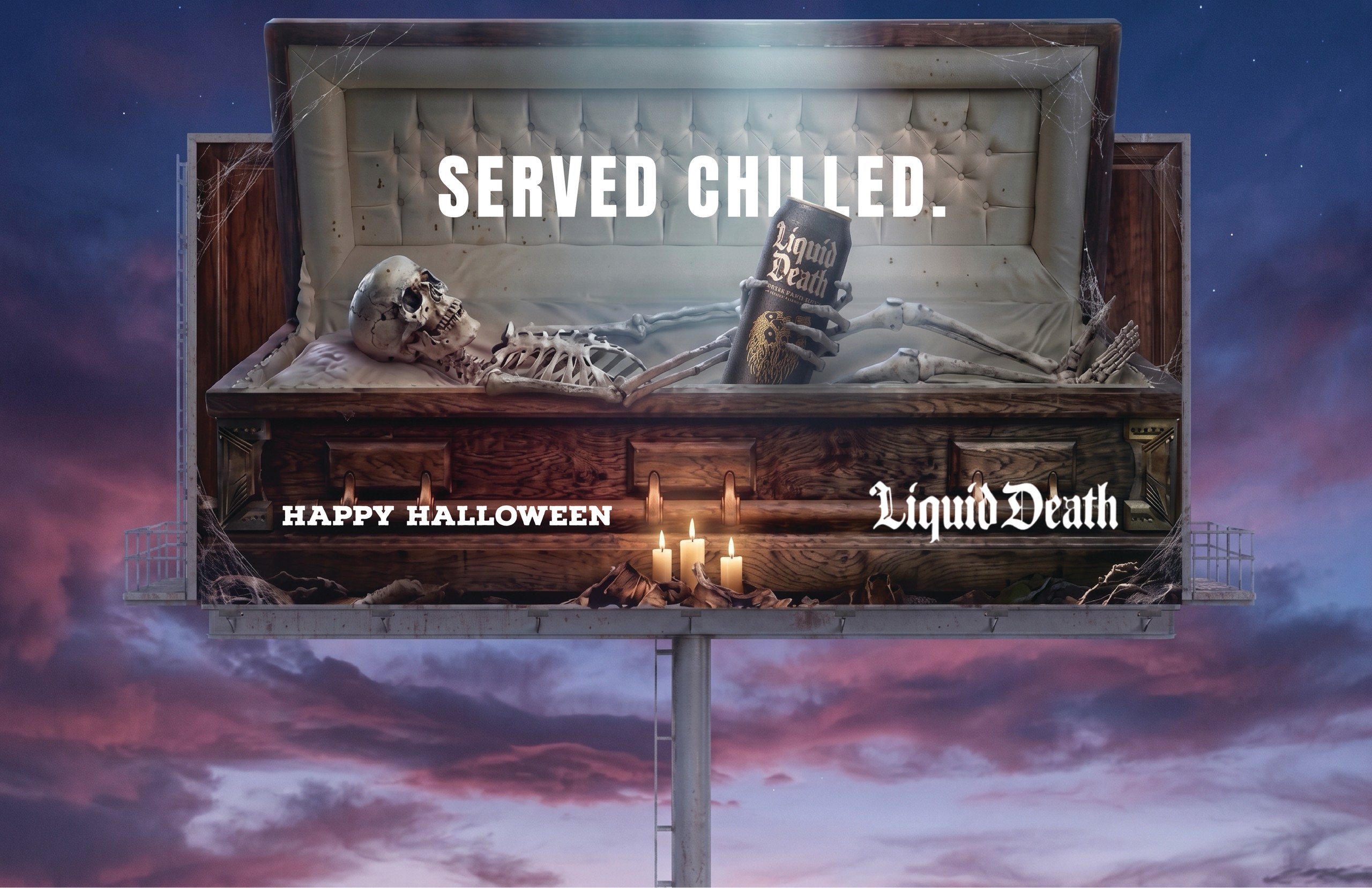Liquid Death Final Poster - High Resolution Master Display